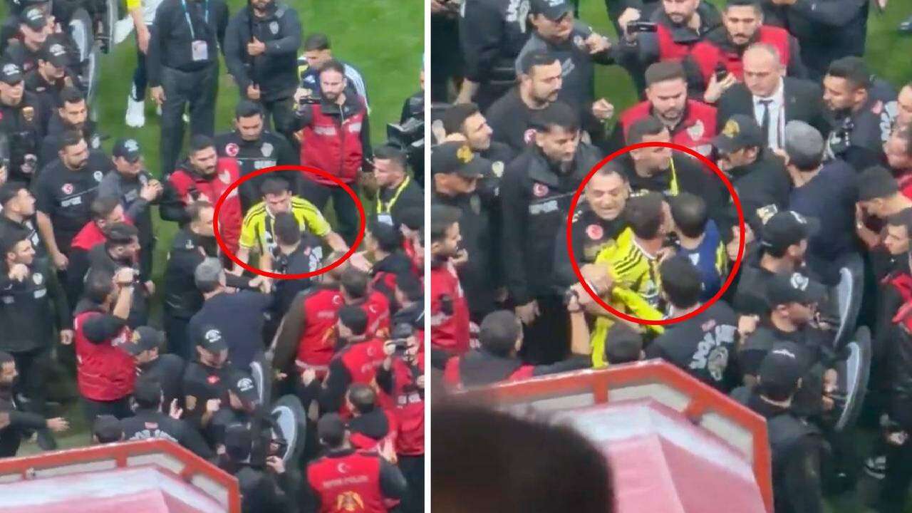 Fenerbahçe'de Mert Hakan Yandaş'ın polise yaptığı hareket sinirleri zıplattı: Canlı yayında bardağı kırdı, o ellerin kırılsın! 4